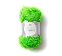 Rico Pelote de laine Creative Bubble 50 g pour tricoter, couleur vert fluorescent