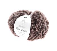 Rico Petit Lapin (019) - Chocolate - Laine aspect fourrure - Pelote de laine