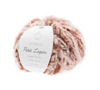 Rico Petit Lapin (03), bois de rose, aspect fourrure, laine duveteuse, laine