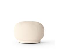 Ferm Living Siège pouf Rico Laine bouclée blanc cassé