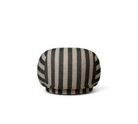 Ferm Living Siège pouf Rico Louisiana sable noir
