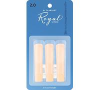 Rico RCB0320 Anches Royal pour Clarinette Si Bémol Force 2,0 Pack de 3