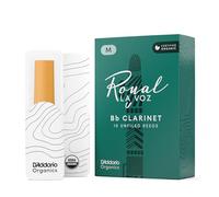Rico RCC10MD Anches La Voz pour Clarinette si Bémol, Force Medium, Pack de 10