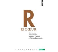 Ricoeur - Paul Ricoeur - Points - Poche - Anthologie