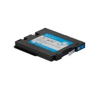 Ricoh 1 Cartouche Compatible GC31C Couleur Cyan Compatible pour imprimantes GX e2600, GX e3000N, GX e3300N,GX e3350N [405689/GC-31C] 64ML, 5% de Couverture.