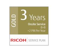 Ricoh Scanner Service Program 3 Year Gold Service Plan for Fujitsu Low-Volume Production Scanners - contrat de maintenance prolongé (prolongement) - 3 années - sur site