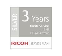 Ricoh Scanner Service Program 3 Year Silver Service Plan for Ricoh Mid-Volume Production Scanners - contrat de maintenance prolongé (prolongement) - 3 années - sur site