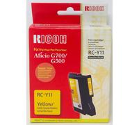 Ricoh 402281 RC-Y11 Cartouche D'Origine Jaune Aficio G500 / Aficio G700