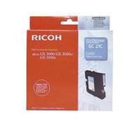 Ricoh 405533 Cartouche d'Encre Cyan Originale, Rendement Standard 1k pages, Compatible Aficio GX3000, GX3050N, GX5050N, 1 Pièce