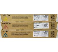 Ricoh 842035 842036 842037 Cyan Jaune Magenta Pour Aficio MP C3500/MP C4500