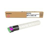 Ricoh 842063 Type MPC2551HE cartouche toner Magenta, 9.500 Pages pour Aficio Mp