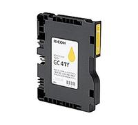 Ricoh Cartouche d'encre GC41Y Jaune Compatible Aficio SG 3110DN, SG 3100SNW, 3110SFNW, 3110DNW, 7100DN, RHGC41Y, 2 200 pages