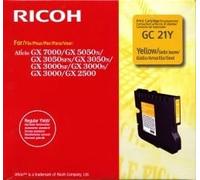Ricoh GC 21Y Cartouche d'encre Jaune 1000 pages - 405535