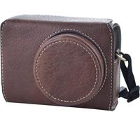Ricoh GR III Case-Vintage PU Leather Camera Case for Ricoh GR III GRIII GR3 DSLR Camera Case Protective Case with Strap,coffee,Vintage,Durable,Retro