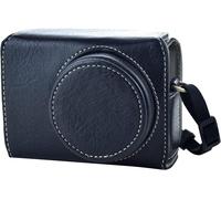 Ricoh GR III Case-Vintage PU Leather Camera Case for Ricoh GR III GRIII GR3 DSLR Camera Case Protective Case with Strap,Black,Vintage and retro