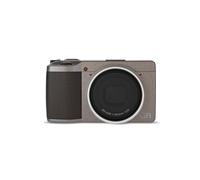 Ricoh GR III Diary Edition, boîtier métallique Gris Chaud, poignée Marron foncé et Bague Argent Naturel, Appareil Photo Compact, capteur APS-C, CMOS, 24MP, Objectif GR 28mm F2.8 (au Format 35 mm)