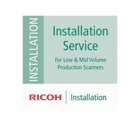 RICOH Installation Service LMP for Low and Medium Volume Production Scanners