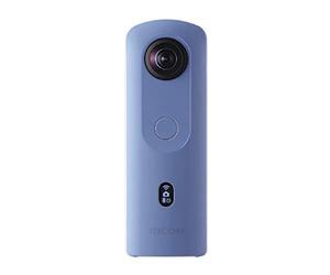 RICOH Theta SC2 Blanc Camera 360° Video 4K avec stabilistation Haute résolution d'image Transfert de données Haute Vitesse Capture d'image de Nuit sans Bruit Fin et léger pour iPhone, Android