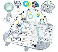 Tapis de jeu interactif éducatif pour enfants avec bandeau tapis de jeu 110 x 100 cm lapin Ricokids