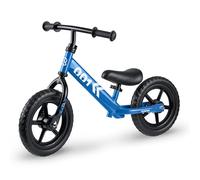 Ricokids Draisienne Bebe 1 an - Vélo Bébé sans Pédales - Roues en Mousse EVA - Selle Réglable - Vélo d'apprentissage - Bleu Noir