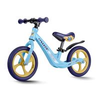 Ricokids Draisienne pour Enfant - Selle réglable en Hauteur - Roues en polyuréthane Anti-crevaison de 12" - Bleu et Jaune