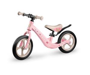 Ricokids Draisienne pour Enfant - Selle réglable en Hauteur - Roues en polyuréthane Anti-crevaison de 12" - Rose funnu
