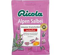 Ricola Alpen Salbei Schweizer Kräuterbonbon zuckerfrei, 75 g Bonbons