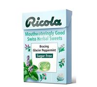Ricola Boîte de 10 boîtes de menthe poivrée sans sucre 45 g