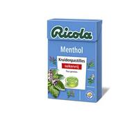 Ricola boîte de menthol sans sucre 50 gr 20x | Poids total 1000 gr