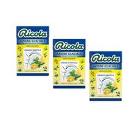 Ricola® | Bonbon à action glacée | Bonbons aux herbes suisses bénéfiques et rafraîchissants | Bonbons au citron et au menthol sans sucre - 3 boîtes (150 Gr)