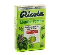 Ricola Bonbon menthe pomme sans sucre - La boîte de 50g