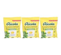 Ricola bonbons citron mélisse sans sucre Pastille(S) 3x125 g