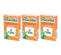 RICOLA Bonbons Orange menthe Pastille(S) 3x50 g