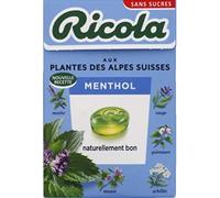 Ricola Bonbons Aux Plantes Des Alpes Suisses Menthol 50g