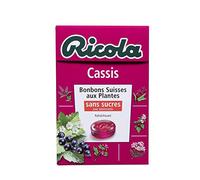 RICOLA - Cassis Sans Sucres 50G - Quatre Articles