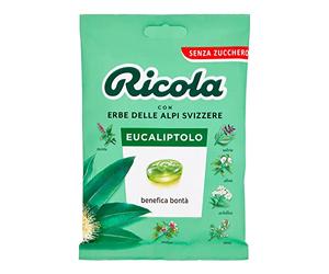 Ricola Eucaliptolo Caramelle Alle Erbe Senza Zucchero 70g