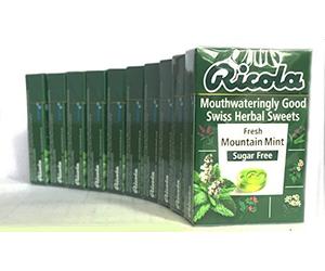 Ricola Fresh Mountain Mint Box Sweets 45 Gram by Ricola