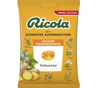 Ricola Gingembre Menthe Orange sans sucre 75g