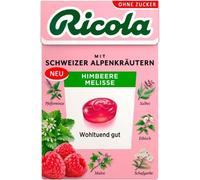 Ricola Himbeere Melisse ohne Zucker Box