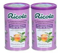 RICOLA Infusion instantanée aux herbes Fleurs de Sureau Granulés 2x200 g