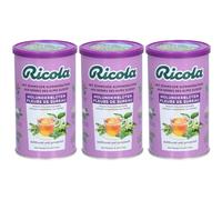 RICOLA Infusion instantanée aux herbes Fleurs de Sureau Granulés 3x200 g