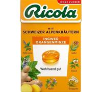 Ricola Ingwer Orangenminze ohne Zucker