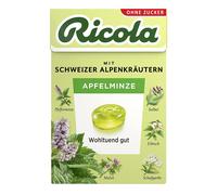 Ricola Menthe à la pomme sans sucre Böxli rafraîchissement doux 50g