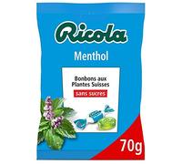RICOLA - Menthol Sans Sucres 70G - Lot De 4 - Offre Special