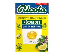Ricola Réconfort Citron Menthol Sans Sucres 50g