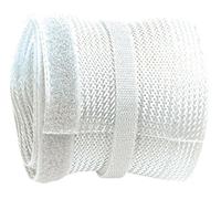 RICOO Cache Câble TV Passe Z9085W-2 Cable Goulotte Electrique Attache Cable Passe Fil Rangement Cable 2m Fermeture Scratch Polyester