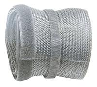 RICOO Cache Câble TV Passe Z9135G-5 Cable Goulotte Electrique Attache Cable Passe Fil Rangement Cable 5m Fermeture Scratch Polyester