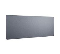 RICOO Cloison acoustique pour bureau 160 x 80 x 2,3 cm ZAP1680-G Feutre Gris Home-Office Tableau d'affichage Protection du son et de la