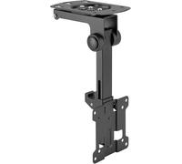 RICOO Support Plafond pour Écran Universel D0411, Support de Plafond pour Écran, Orientable et Inclinable, Hauteur Réglable, Support pour Écran PC, Max. VESA 100 x 100
