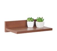 RICOO Étagère Murale Rangement 30 x 8 x 19 cm WM057-ER Tablette Flottante Chêne Marron Rustique